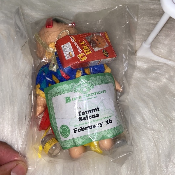 1997 Cabbage Patch Kids Collectible Feeding Playset 4” Doll High Chair Stove - Picture 6 of 12